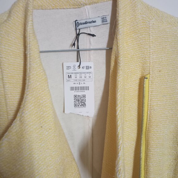 Stradivarius Yellow Women's zip up jacket - Picture 3 of 6